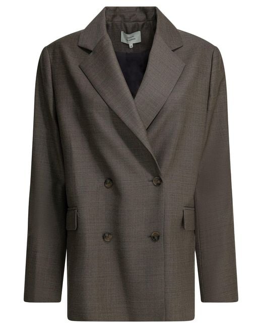 Loulou de Saison Black Virgin Wool Jacket