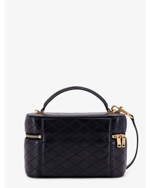 Saint Laurent Blue Gaby Vanity Leather Crossbody Bag