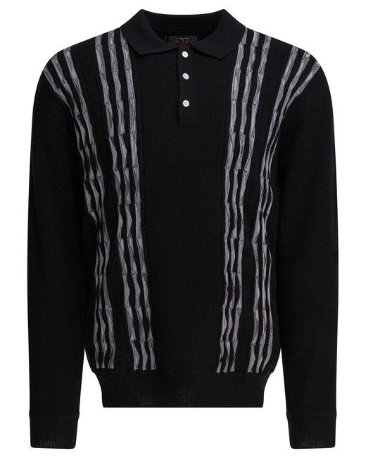 Beams Plus Black Knitwear for men