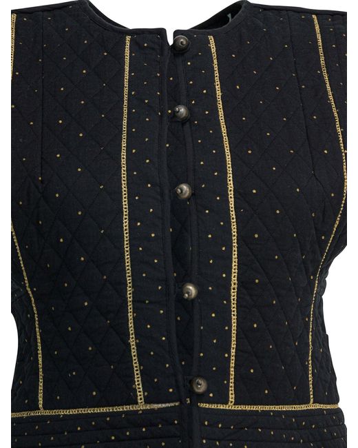 Isabel Marant Volana Jackets And Coats Black