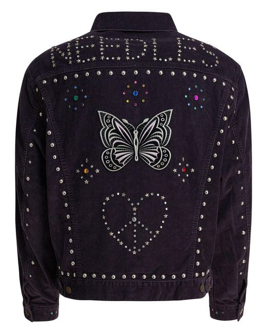 Needles Blue Corduroy Jacket
