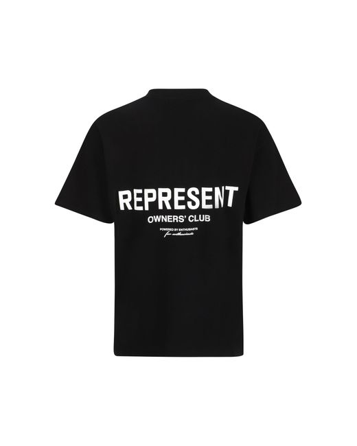 Represent Black T-Shirts for men