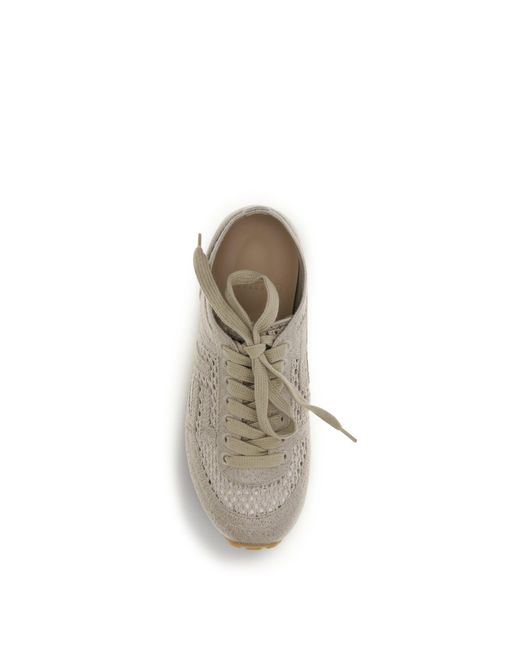 Balmain Gray Racer 45 Sneakers