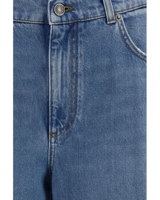 Dolce & Gabbana Blue Dolce & Gabbana Distressed Jeans