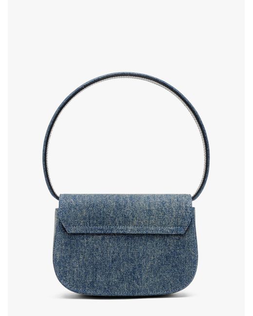 DIESEL Blue 1Dr Denim Shoulder Bag
