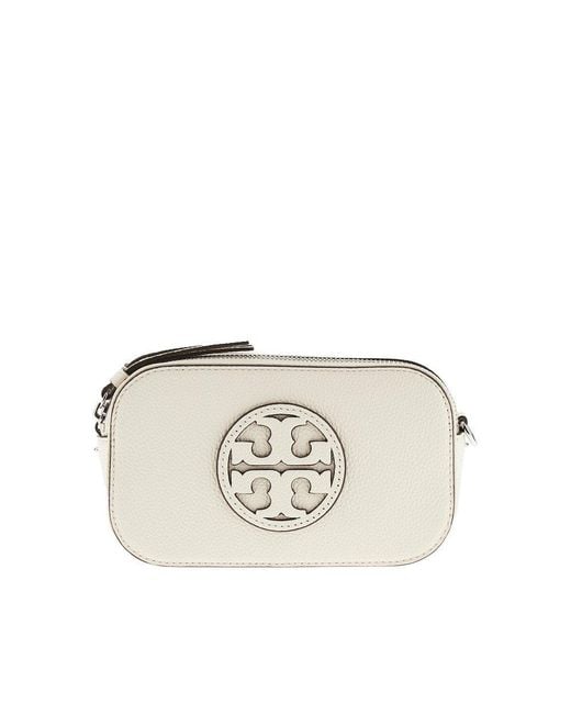 Tory Burch White Mini 'Miller' Crossbody Bag
