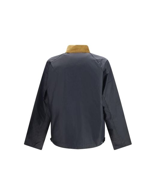 Barbour Blue Wax Jacket Modern Bedale for men