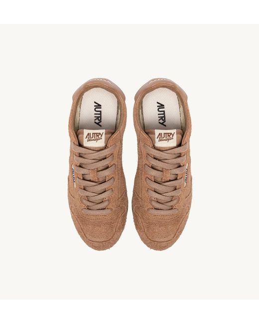 Autry Brown "Windspin" Sneakers for men
