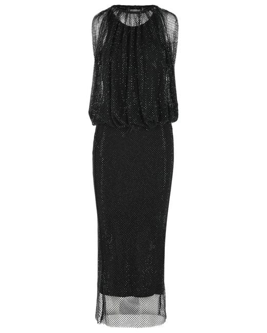 Sportmax Black 'Pappa' Sleeveless Dress