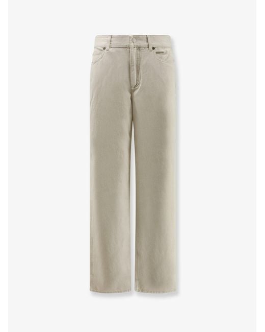 Fendi Natural Denim Trousers