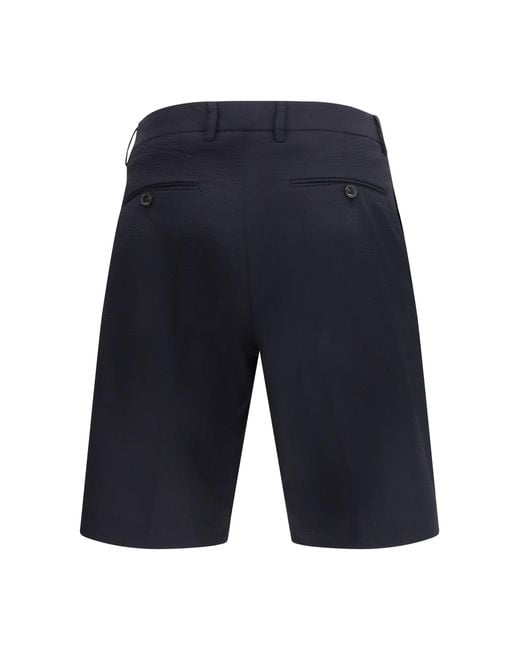 Cruna Blue Shorts Sartorial for men