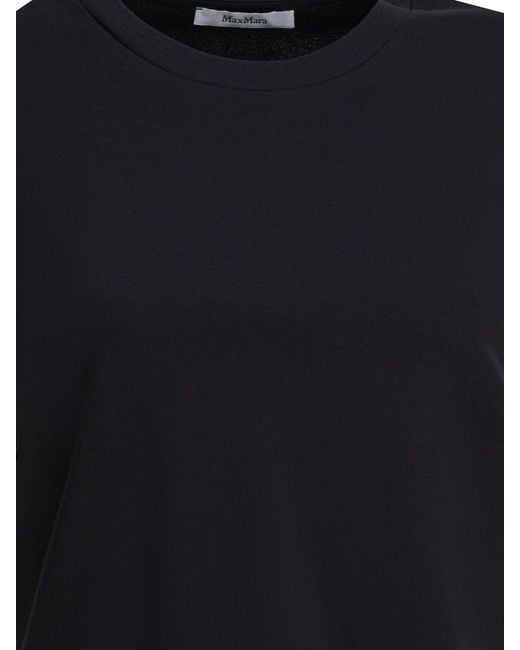 Max Mara Pure Black T-Shirts