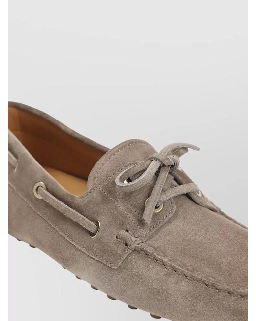 Tod's Brown "Gommino" Loafers