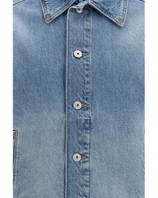 Jacquemus Blue Denim Jacket for men