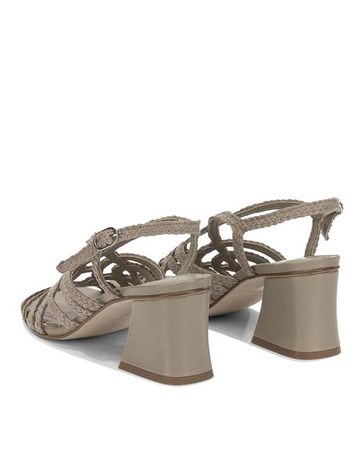 Pons Quintana Multicolor Leather Sandals