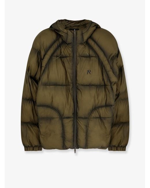 Represent Green Winter Jackets for men