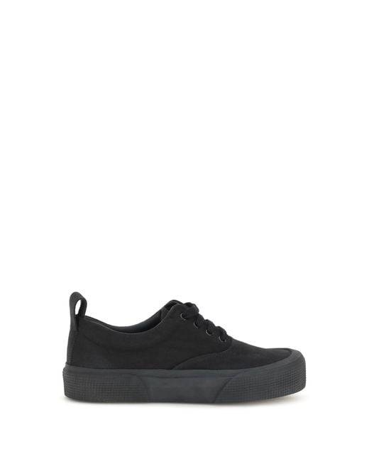 Phoebe Philo Black Plimsole Sneakers