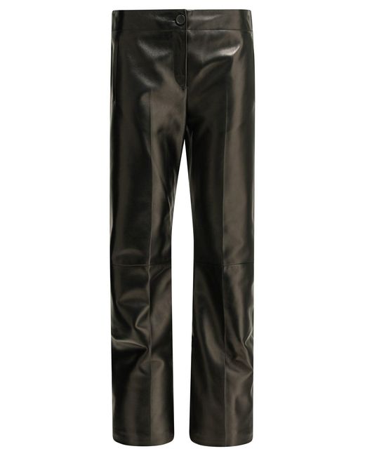 Khaite Black "Mita" Tailored Pants