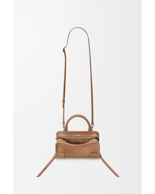 Loewe Brown Amazona 180 Small Handbag Mocha