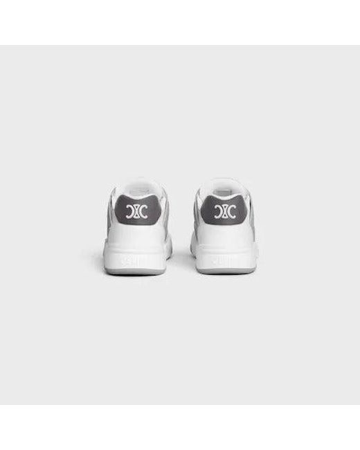 Céline White "Ct-09" Lace-Up Sneakers for men