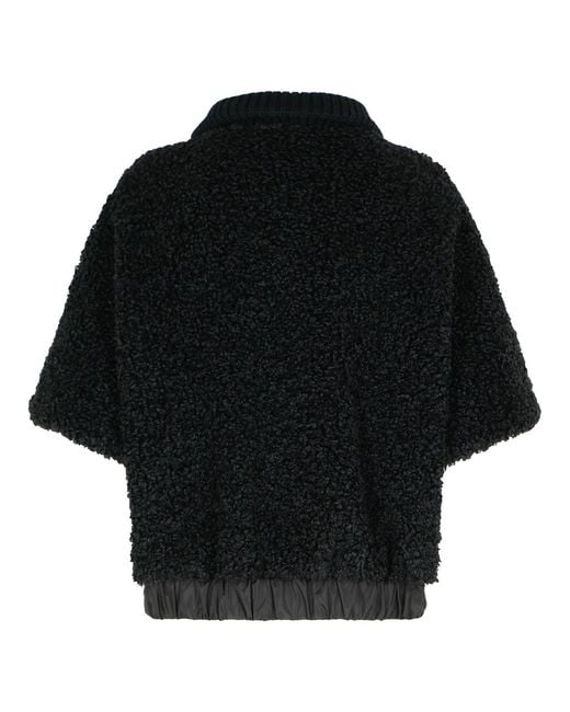 Moncler Black Reversible Hood