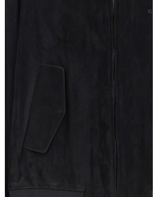 Gucci Black Suede Bomber for men