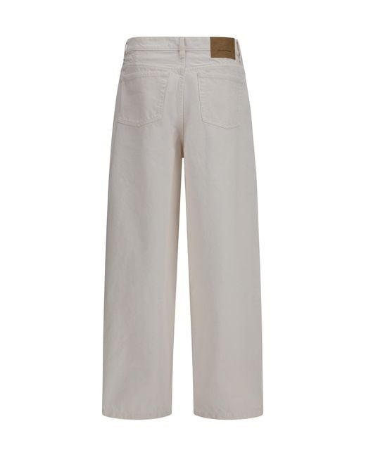 AMI Gray Balloon Jeans for men
