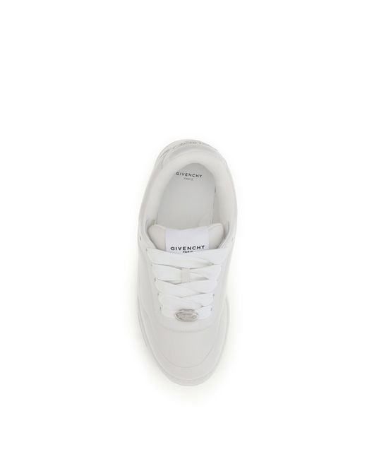 Givenchy White Puffy Yard Sneakers for men