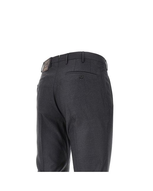 Incotex Blue 'Pattern 54' Super 120's Wool Pants for men