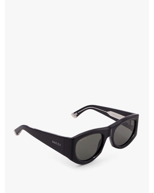 Gucci Black Acetate Sunglasses