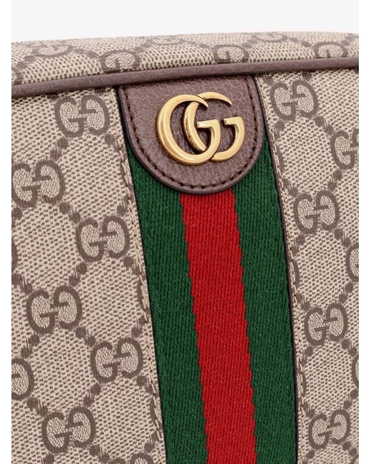 Gucci Gray Savoy Gg Fabric Clutch for men
