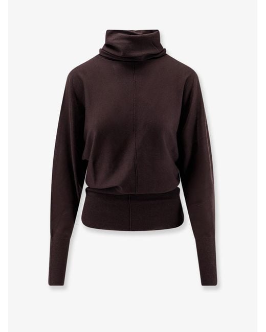 Soeur Black Lindsay Merino Wool Sweater