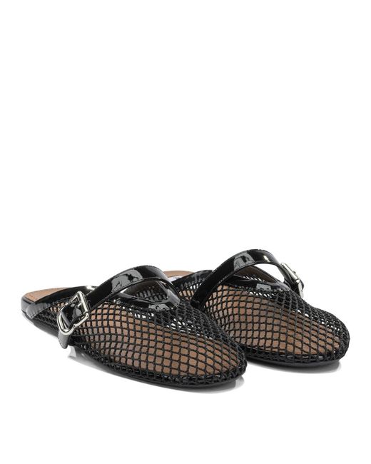 Alaïa Black Alaïa Mesh Mules