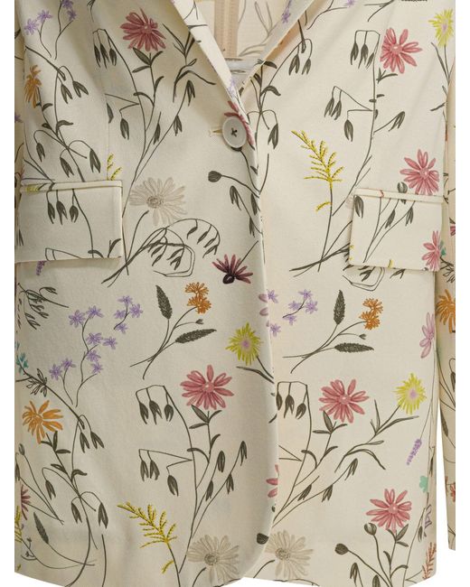 Circolo 1901 Multicolor Cotton Elastan Jacket
