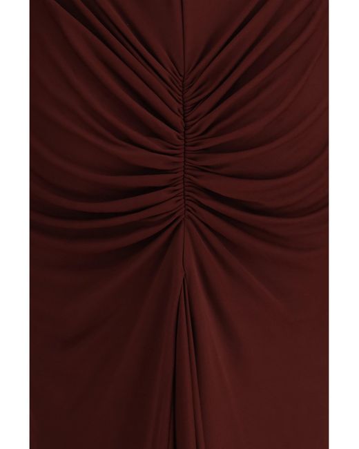 Alaïa Purple Alaã¯A Draped Dress