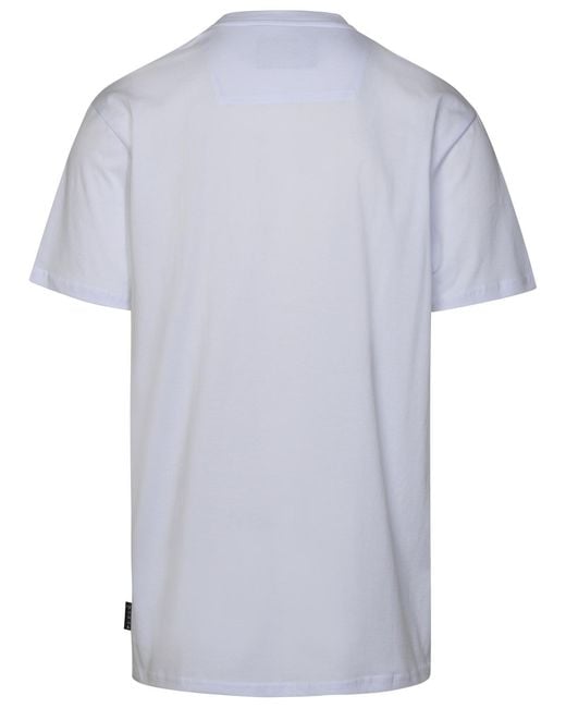 Philipp Plein White Cotton T-Shirt for men