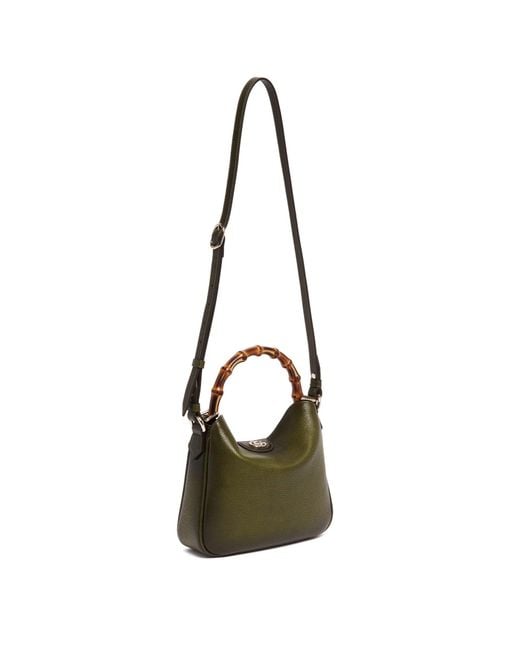 Gucci Green "Diana" Shoulder Bag