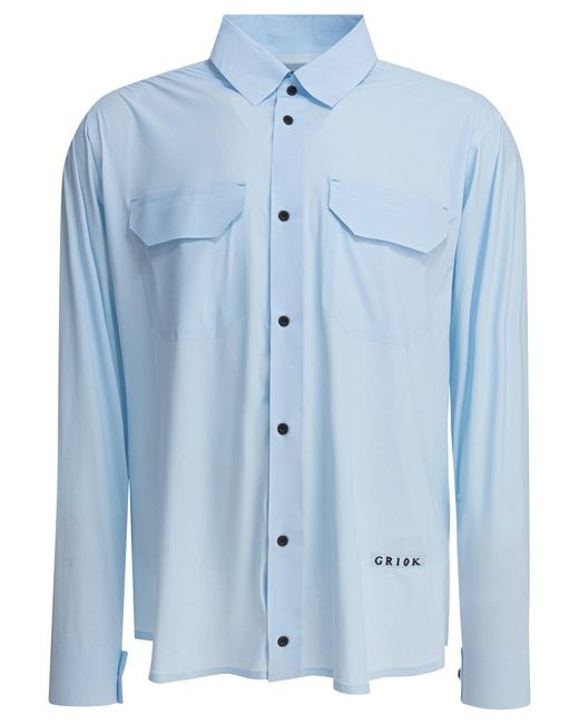 Men's Blue Render Ultrasound Shirts Light