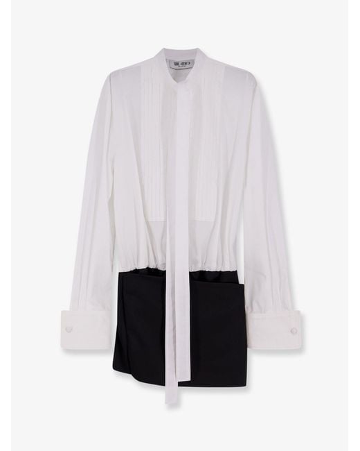 The Attico White Mini Dress