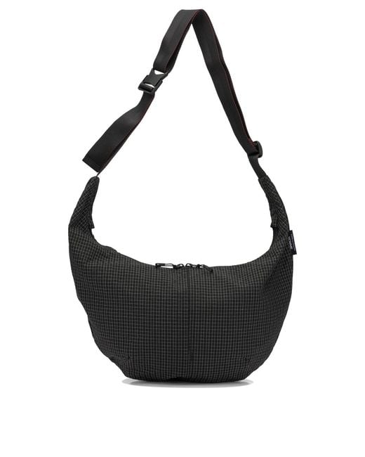 Comme des Garçons Black "Grid Check" Large Shoulder Bag for men
