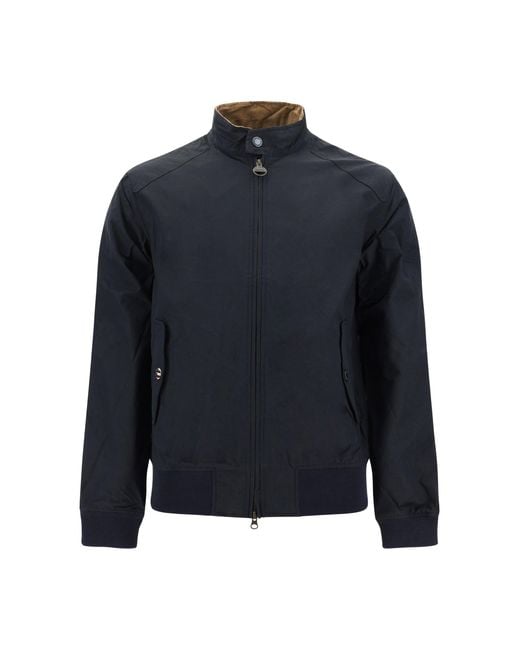 Barbour Blue Rectifier Harrington Jacket for men