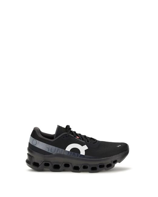 On Shoes Black Cloudmster 1 Sneakers for men