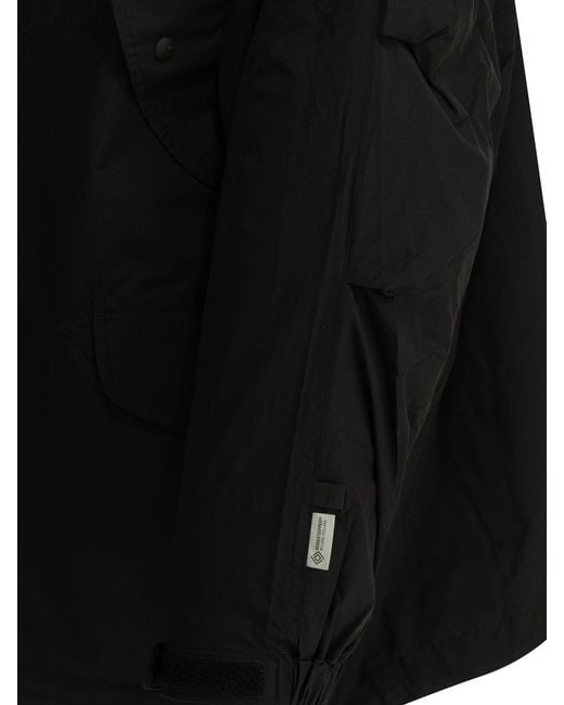 DAIWA PIER 39 Black "Windstopper Flight Parka" Windbreaker Jacket