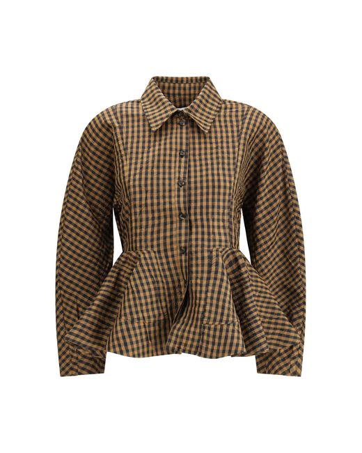 Ganni Brown Shirts