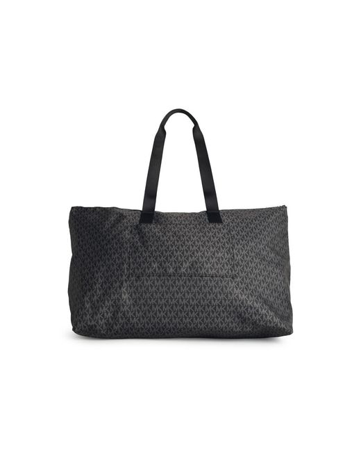 MICHAEL Michael Kors Black 'Tanner' Large Reversible And Foldable Tote Bag