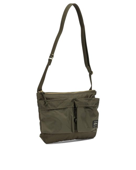PORTER-YOSHIDA & CO Gray "Force" Small Crossbody Bag for men
