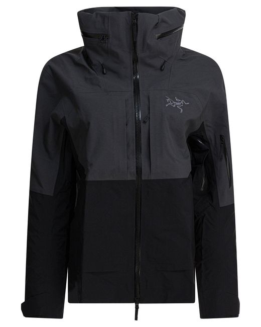 Women's Black "Incendia" Technical Jacket