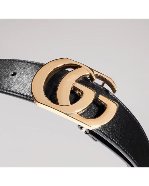 Gucci Metallic Gg Marmont Belt for men
