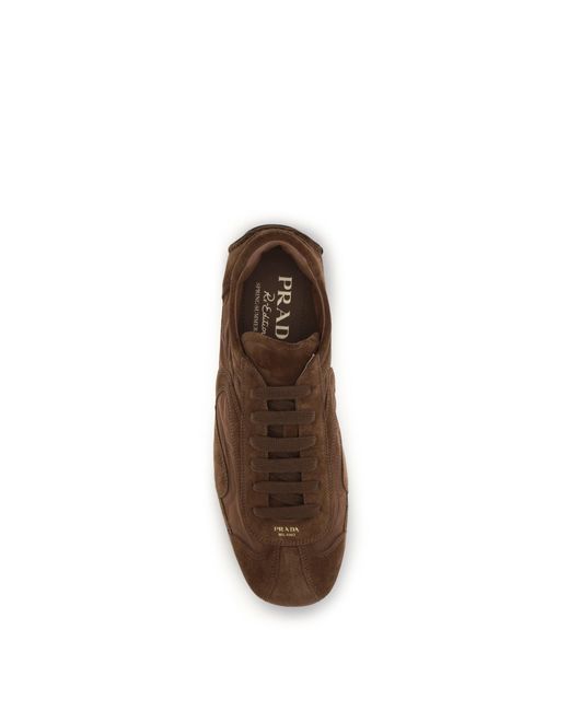 Prada Brown Montecarlo Re-Edition 2005 Sneakers for men