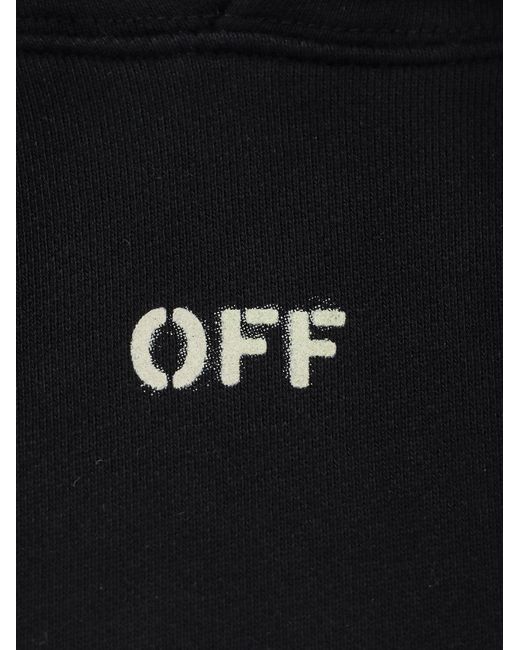 Off-White c/o Virgil Abloh Blue Off Sweaters Cotone for men